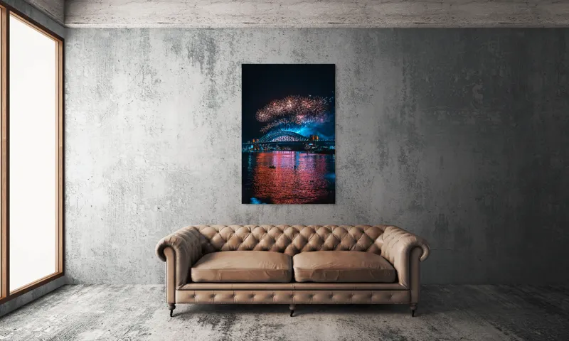 Tablou Canvas Explozie de Lumină Peste Apă, 100 x 150 cm – poza 6