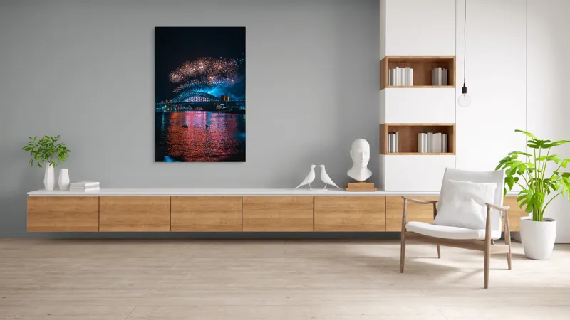 Tablou Canvas Explozie de Lumină Peste Apă, 100 x 150 cm – poza 8