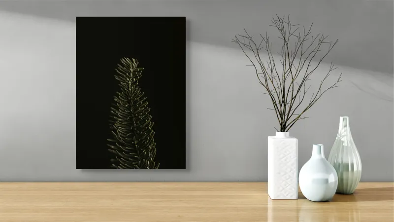 Tablou Canvas Pădure Verzi Păduriști Artă Murală, 39 x 54 cm – poza 4