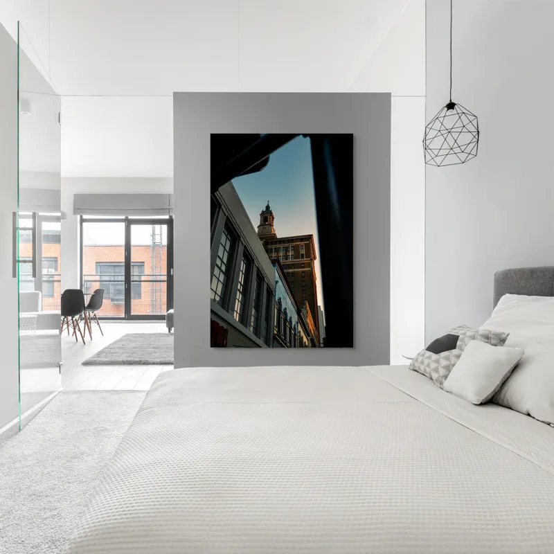 Tablou Canvas cu tema Luminii peste orașul vechi, 100 x 150 cm – poza 5