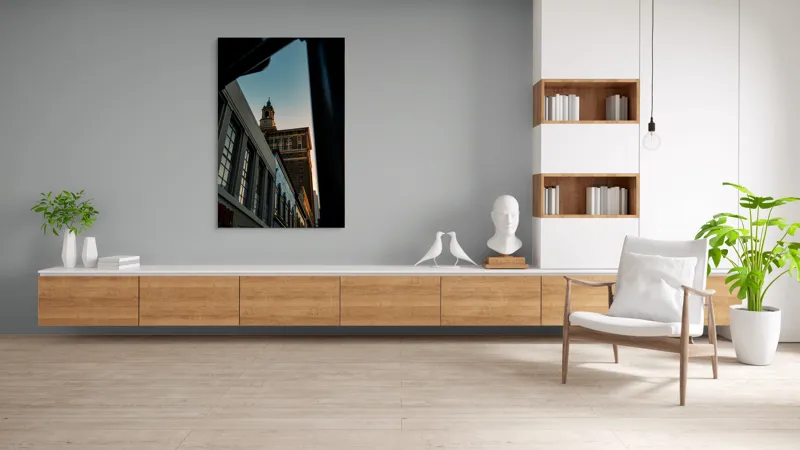Tablou Canvas cu tema Luminii peste orașul vechi, 100 x 150 cm – poza 8