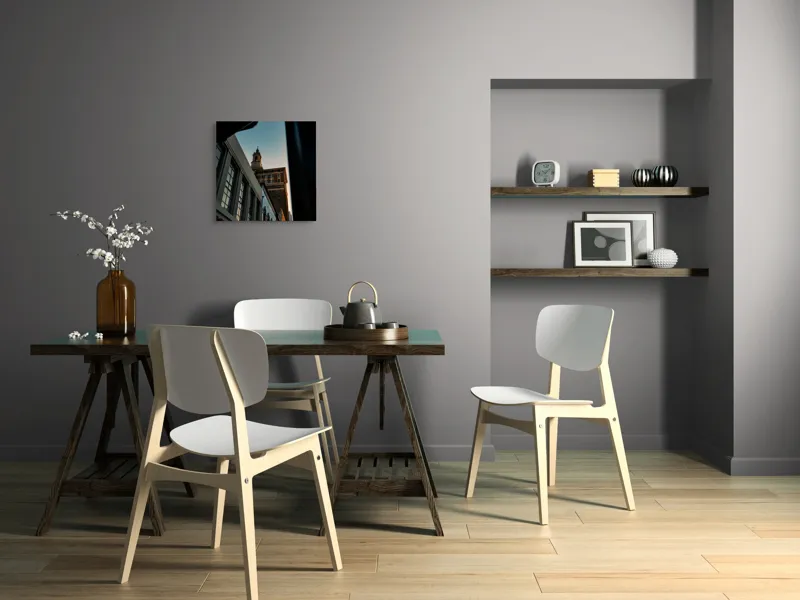 Tablou Canvas cu tema Luminii peste orașul vechi, 50 x 50 cm – poza 8