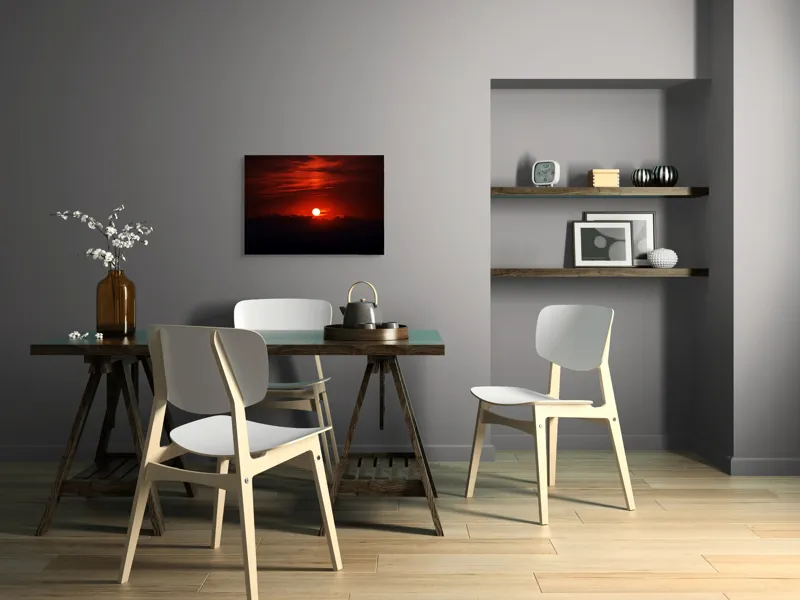 Tablou Canvas Apus de Soare – Artă Vibrantă pentru Decor, 70 x 50 cm – poza 5