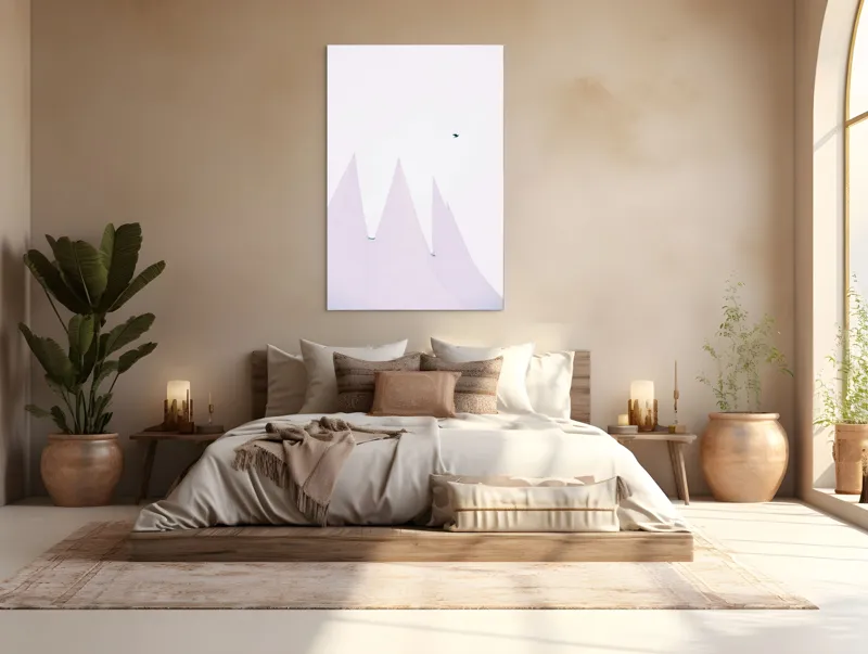 Tablou Canvas, Zbor tăcut în serenitatea cerului, 100 x 150 cm – poza 3