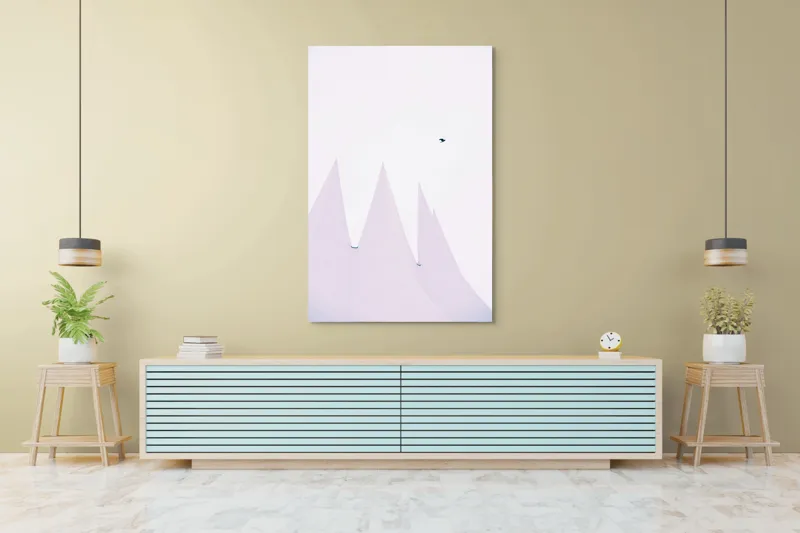 Tablou Canvas, Zbor tăcut în serenitatea cerului, 100 x 150 cm – poza 4