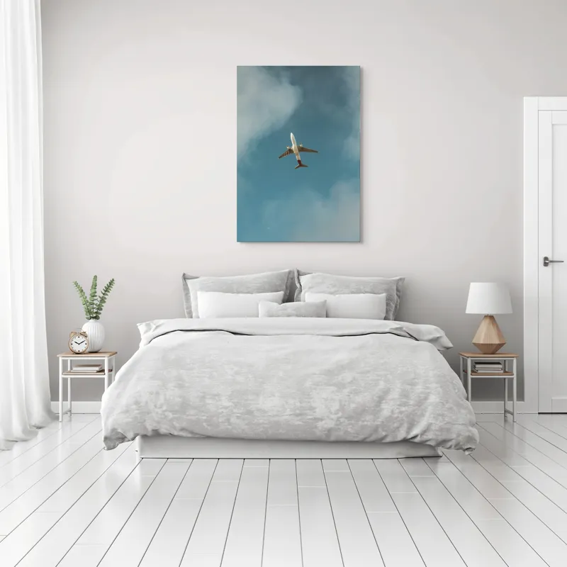 Tablou Canvas, Zbor către infinitul cerului albastru, 70 x 100 cm – poza 3