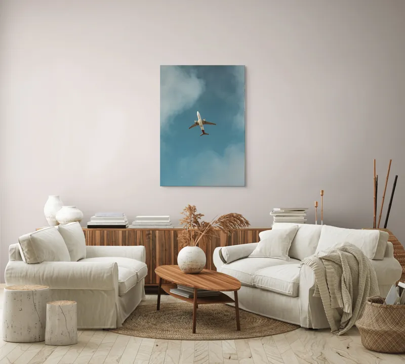 Tablou Canvas, Zbor către infinitul cerului albastru, 70 x 100 cm – poza 4