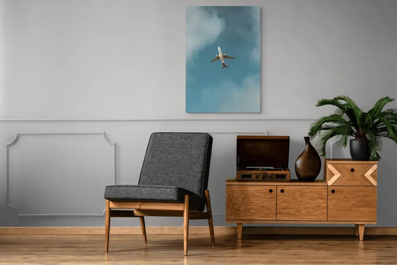 Tablou Canvas, Zbor către infinitul cerului albastru, 70 x 100 cm – poza 6