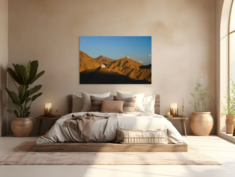 Tablou Canvas Lumina Templului în Muntele Auriu, 150 x 100 cm – poza 4