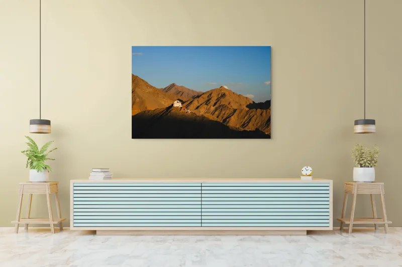 Tablou Canvas Lumina Templului în Muntele Auriu, 150 x 100 cm – poza 6