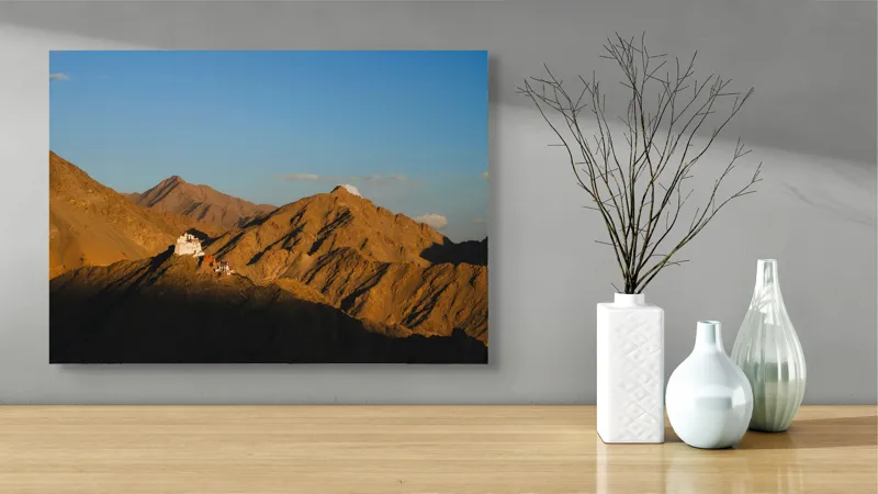 Tablou Canvas Lumina Templului în Muntele Auriu, 70 x 50 cm – poza 3