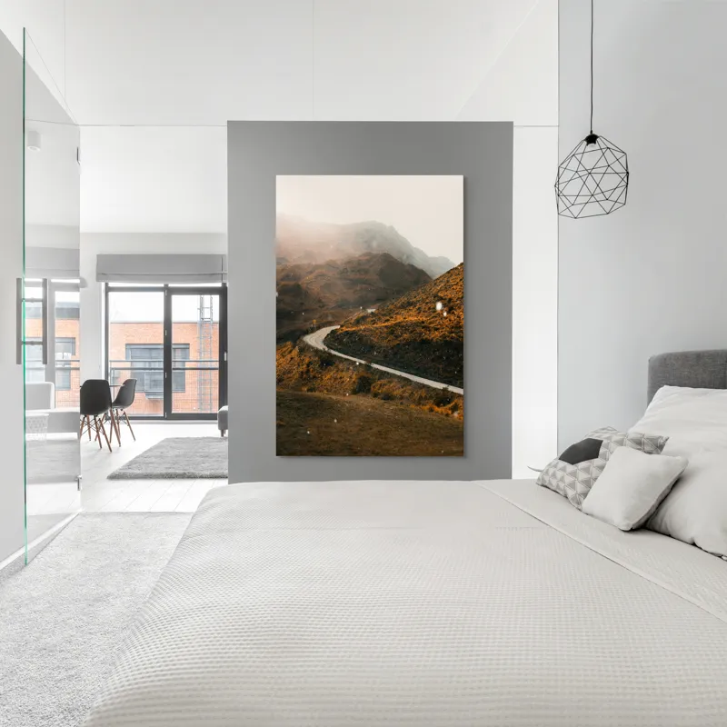 Tablou Canvas Drumul viselor printre coline arămii, 100 x 150 cm – poza 5