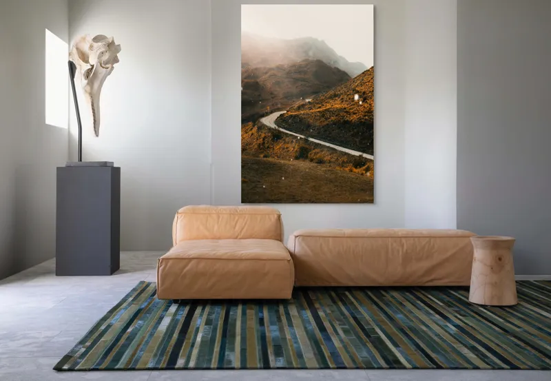 Tablou Canvas Drumul viselor printre coline arămii, 100 x 150 cm – poza 7