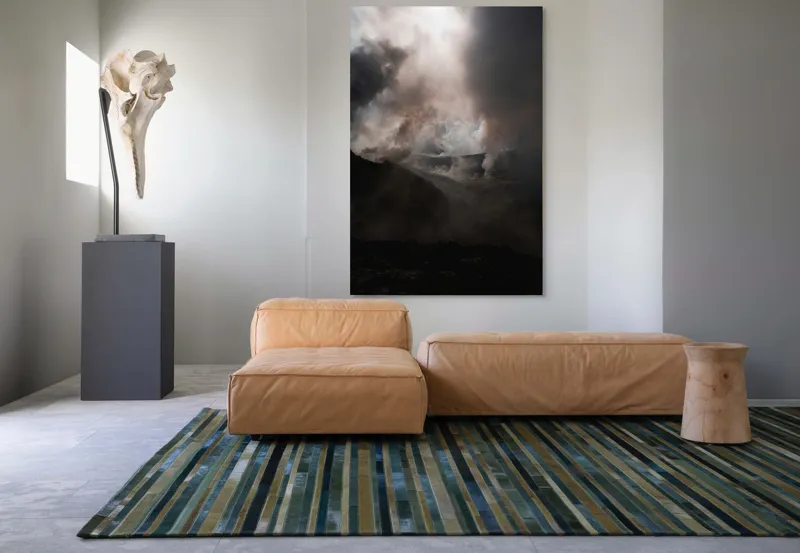 Tablou Canvas Întunericul Vulcanului Fumegător, 100 x 150 cm – poza 7