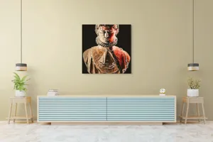 Tablou Canvas, "Împăratul în lumina dramatică", 100 x 100 cm – poza 5