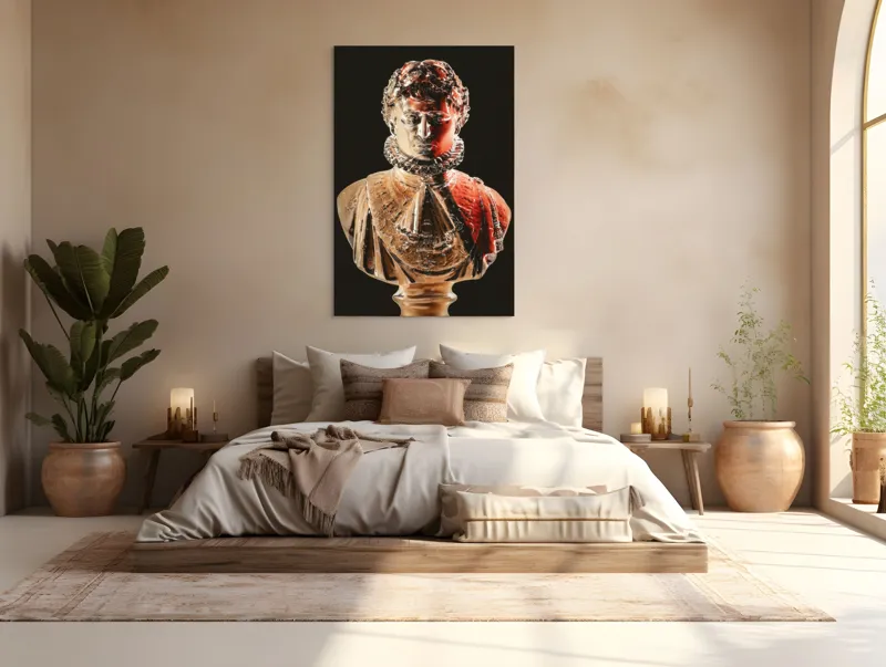 Tablou Canvas, "Împăratul în lumina dramatică", 100 x 150 cm – poza 3