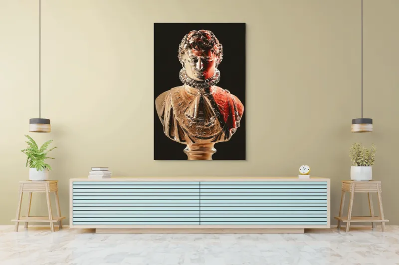 Tablou Canvas, "Împăratul în lumina dramatică", 100 x 150 cm – poza 4