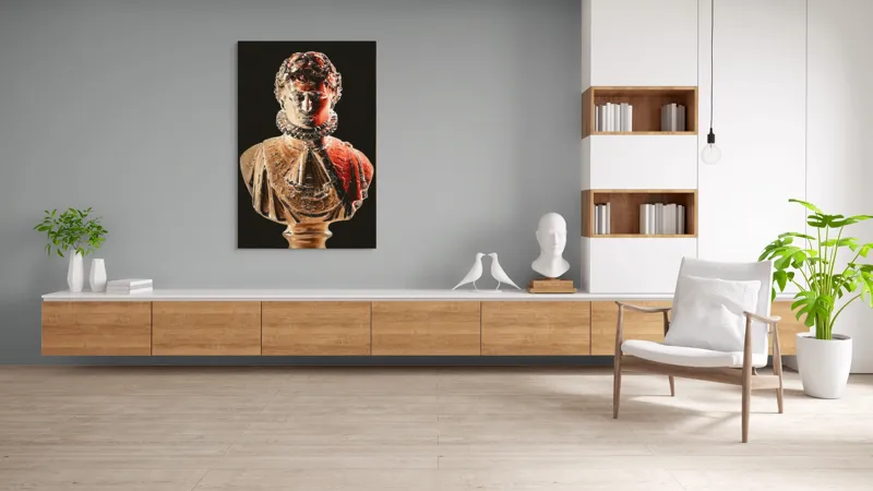 Tablou Canvas, "Împăratul în lumina dramatică", 100 x 150 cm – poza 8