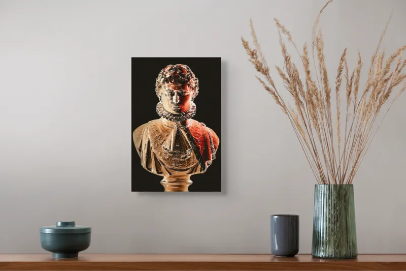 Tablou Canvas, "Împăratul în lumina dramatică", 26 x 39 cm – poza 5