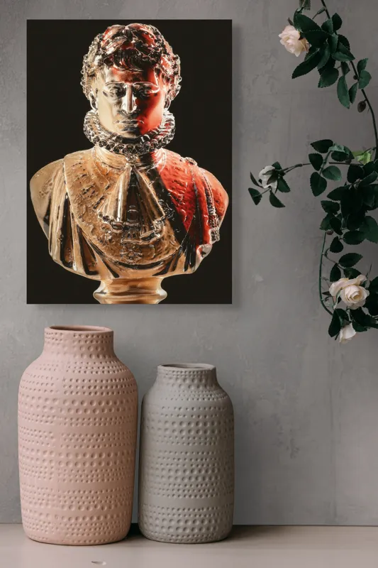 Tablou Canvas, "Împăratul în lumina dramatică", 39 x 54 cm – poza 6