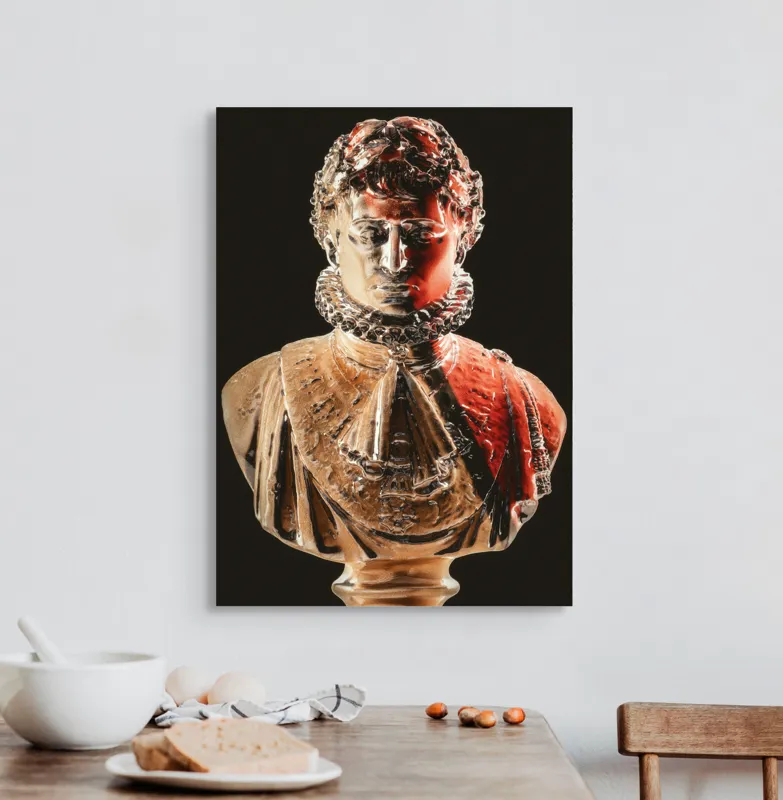 Tablou Canvas, "Împăratul în lumina dramatică", 50 x 70 cm – poza 3