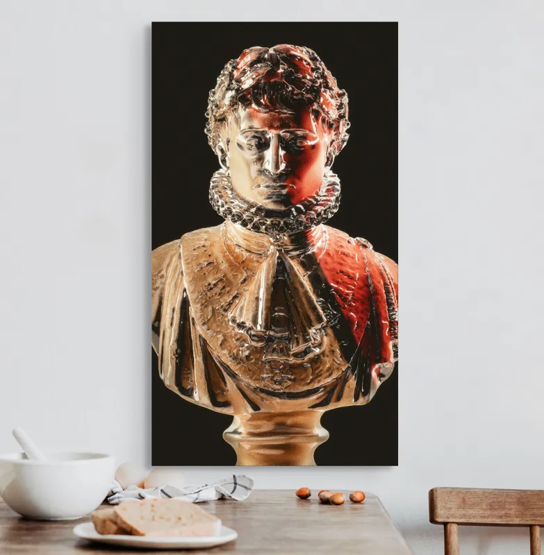 Tablou Canvas, "Împăratul în lumina dramatică", 50 x 90 cm – poza 3