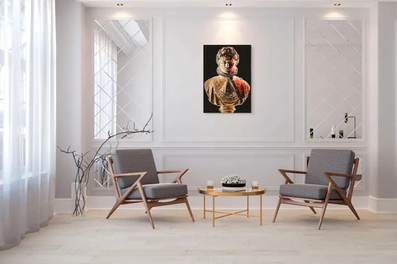 Tablou Canvas, "Împăratul în lumina dramatică", 70 x 100 cm – poza 8