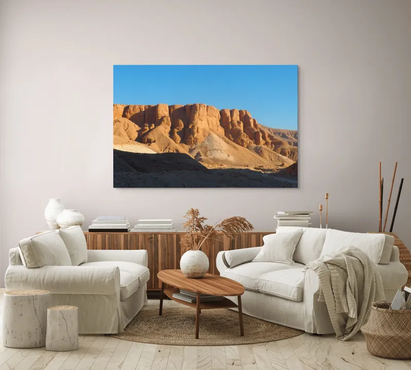 Tablou Canvas Deșert Egiptean Artă Pe Panou, 150 x 100 cm – poza 3