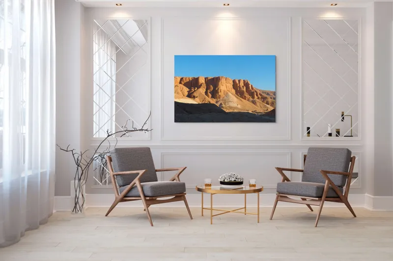 Tablou Canvas Deșert Egiptean Artă Pe Panou, 150 x 100 cm – poza 7