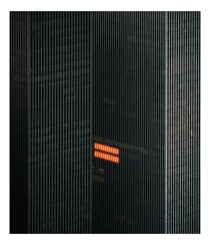 Tablou Canvas Fereastra luminii în amurg urban decor modern, 100 x 150 cm