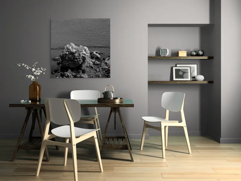 Tablou Canvas, "Colosul Somnoros al Mării Eterne", 100 x 100 cm – poza 6