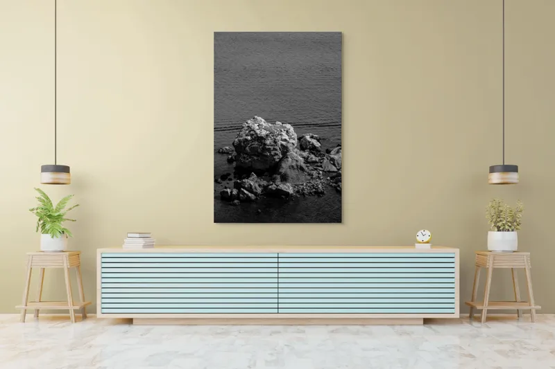 Tablou Canvas, "Colosul Somnoros al Mării Eterne", 100 x 150 cm – poza 4