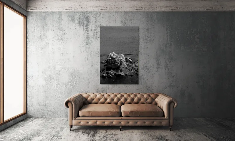 Tablou Canvas, "Colosul Somnoros al Mării Eterne", 100 x 150 cm – poza 6