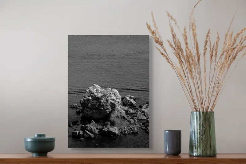 Tablou Canvas, "Colosul Somnoros al Mării Eterne", 39 x 54 cm – poza 3