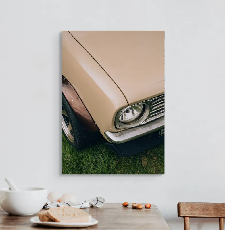 Tablou Canvas Metamorfoza Timpului Pe Drumuri Verzi, 50 x 70 cm – poza 3