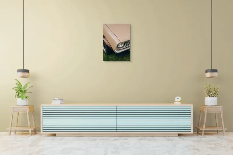 Tablou Canvas Metamorfoza Timpului Pe Drumuri Verzi, 50 x 70 cm – poza 6