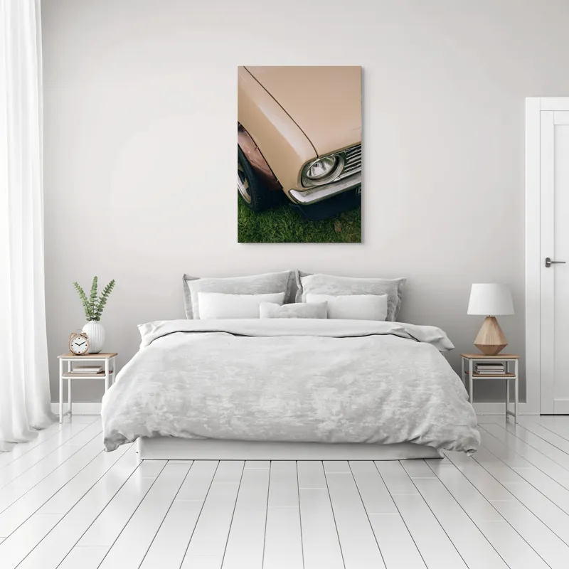 Tablou Canvas Metamorfoza Timpului Pe Drumuri Verzi, 70 x 100 cm – poza 3