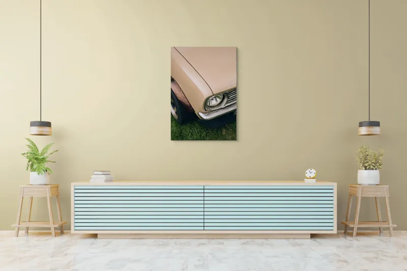Tablou Canvas Metamorfoza Timpului Pe Drumuri Verzi, 70 x 100 cm – poza 5