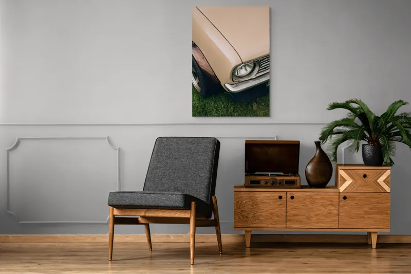 Tablou Canvas Metamorfoza Timpului Pe Drumuri Verzi, 70 x 100 cm – poza 6
