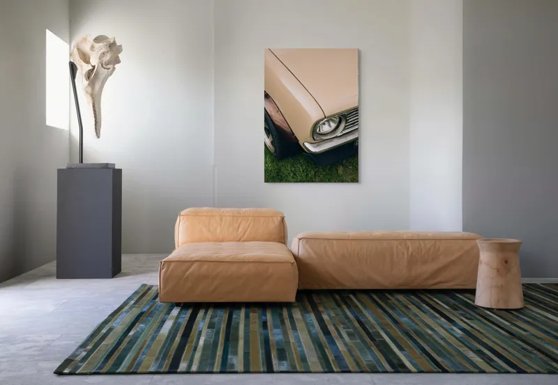 Tablou Canvas Metamorfoza Timpului Pe Drumuri Verzi, 70 x 100 cm – poza 7