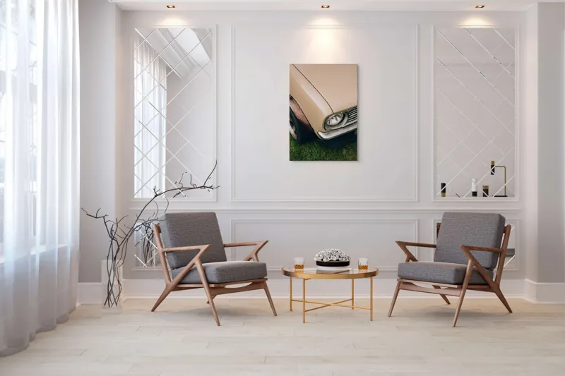 Tablou Canvas Metamorfoza Timpului Pe Drumuri Verzi, 70 x 100 cm – poza 8
