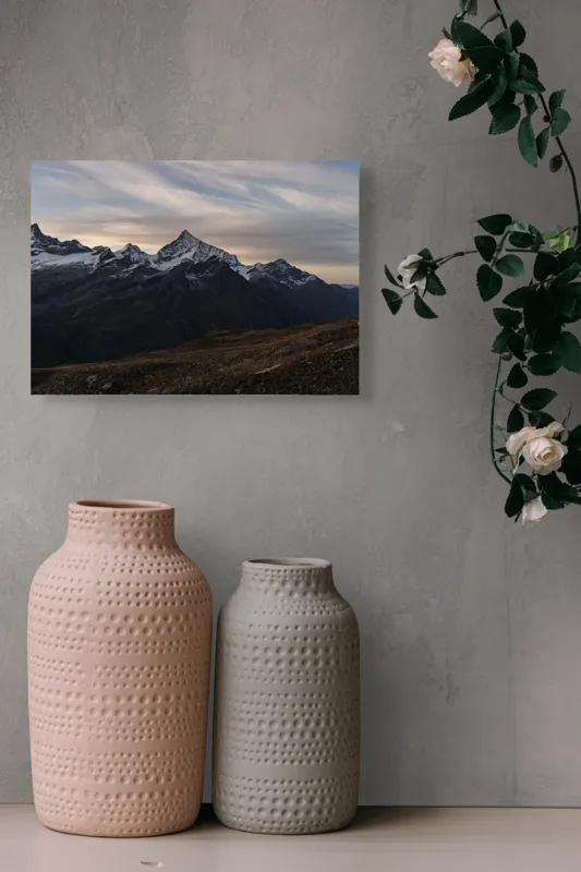 Tablou Canvas pe temă de peisaj cu atmosferă serenoasă, 54 x 39 cm – poza 8
