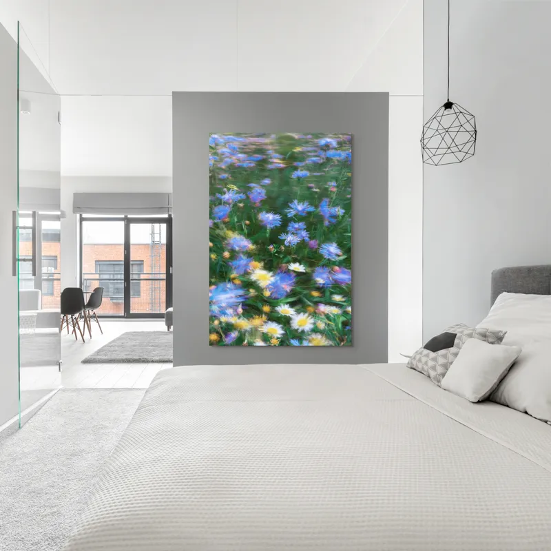 Tablou Canvas Flori de Câmp - Natură și Delicatitudine, 100 x 150 cm – poza 5