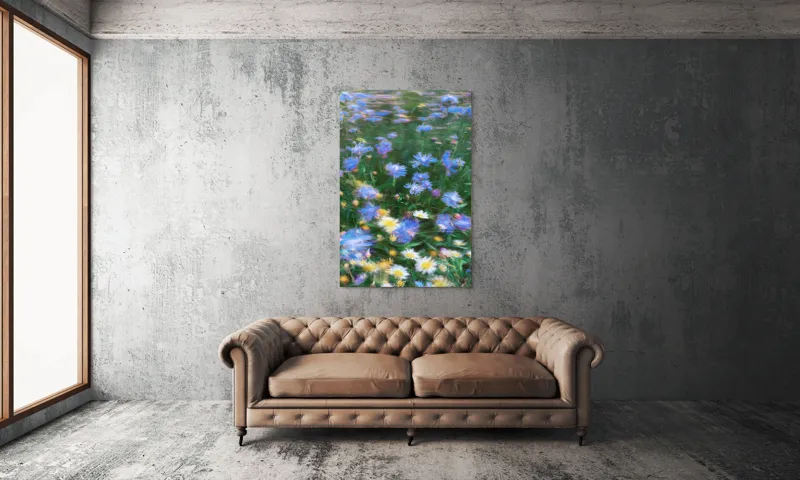 Tablou Canvas Flori de Câmp - Natură și Delicatitudine, 100 x 150 cm – poza 6