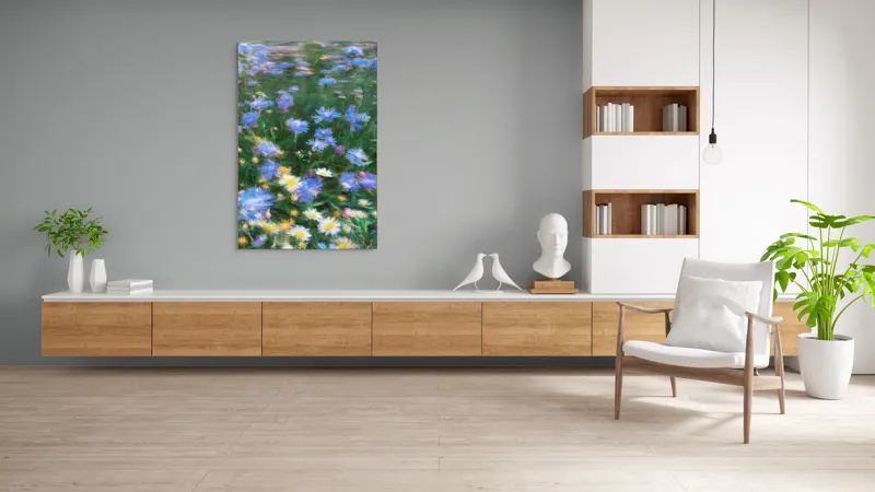 Tablou Canvas Flori de Câmp - Natură și Delicatitudine, 100 x 150 cm – poza 8