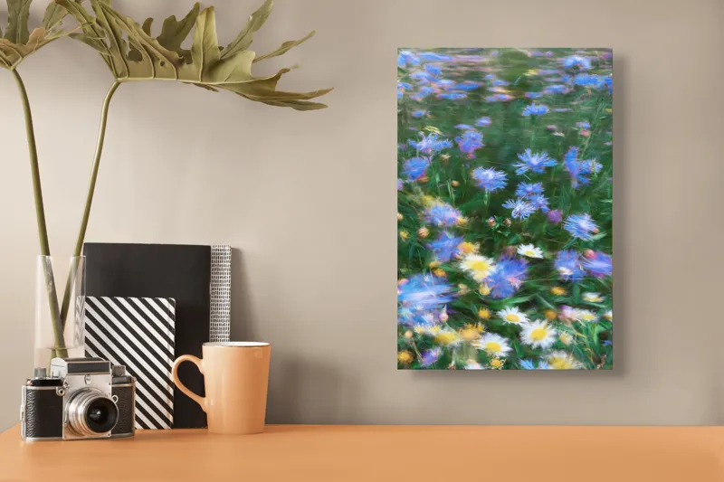 Tablou Canvas Flori de Câmp - Natură și Delicatitudine, 26 x 39 cm – poza 3