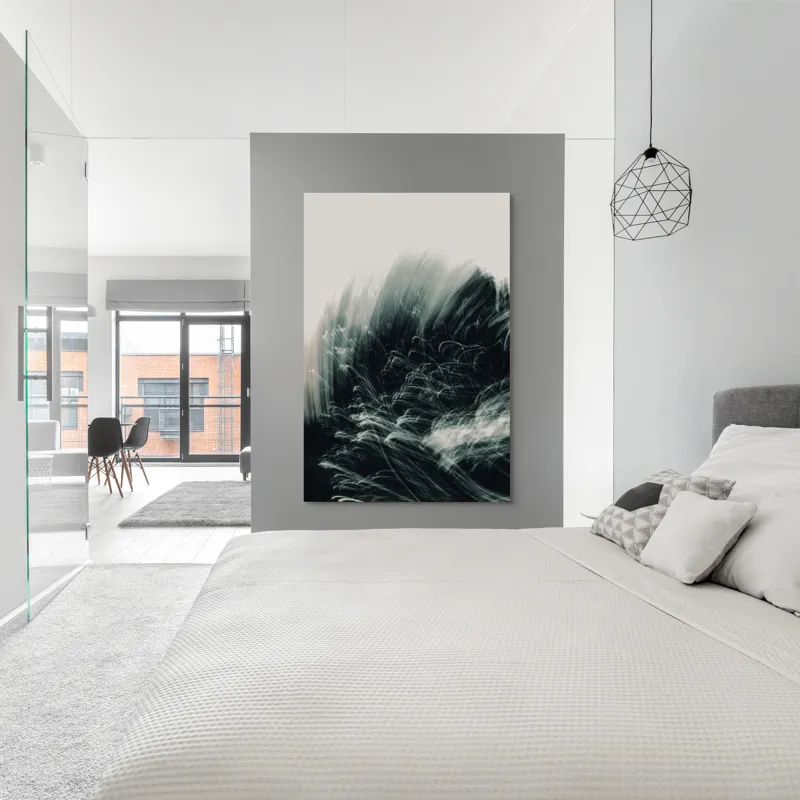 Tablou Abstract Dinamic: Armonie în Mișcare și Fluiditate, 100 x 150 cm – poza 5