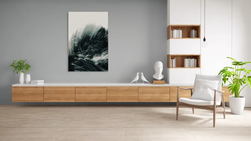 Tablou Abstract Dinamic: Armonie în Mișcare și Fluiditate, 100 x 150 cm – poza 8