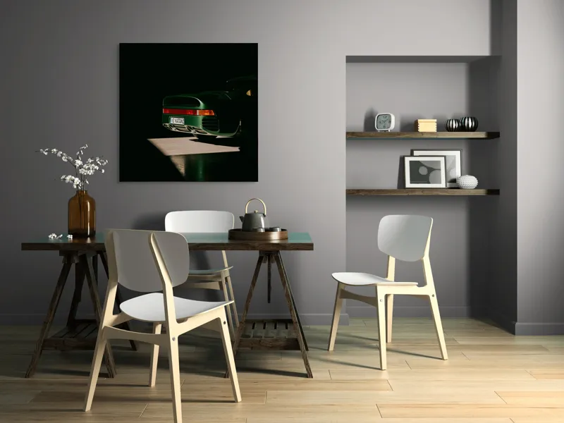Tablou Canvas, Visul În Viteza Nocturnă, 100 x 100 cm – poza 6
