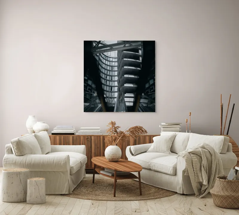 Tablou Canvas Modern, Arhitectura Contemporana, 100 x 100 cm – poza 3